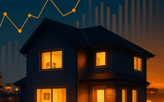 Documenti fiscali, chiavi e modellino di casa: simbolo dei bonus casa e delle agevolazioni immobiliari della Legge di Bilancio 2025